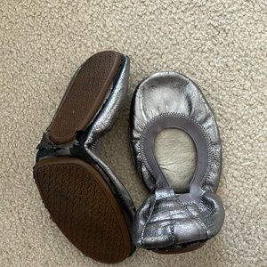 Sz10 yosi samra silver Ballet Flats